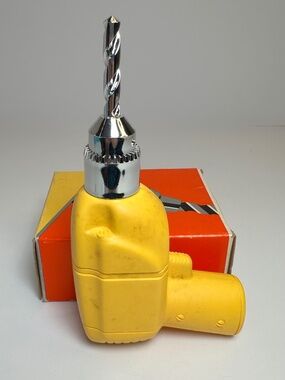 Vintage Avon Power Drill Aftershave Bottle Wild Country 140ml w/ Box Novelty